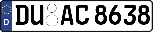 DU-AC8638