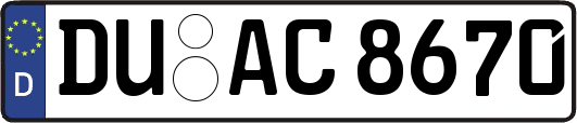 DU-AC8670