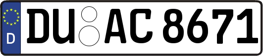 DU-AC8671