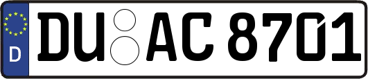 DU-AC8701