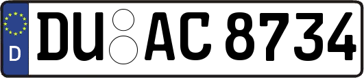DU-AC8734