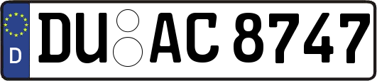 DU-AC8747