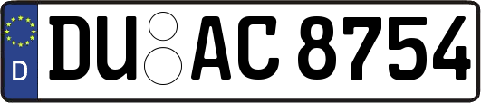 DU-AC8754