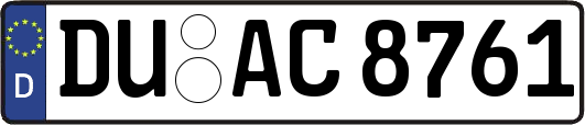 DU-AC8761