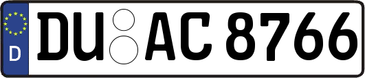 DU-AC8766