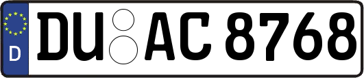DU-AC8768