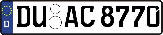 DU-AC8770