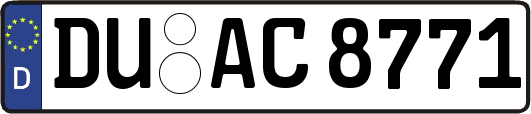 DU-AC8771