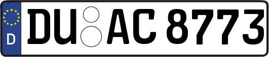 DU-AC8773