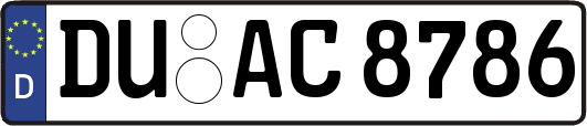 DU-AC8786