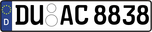 DU-AC8838