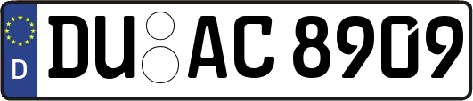 DU-AC8909