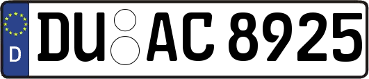 DU-AC8925