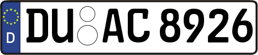 DU-AC8926
