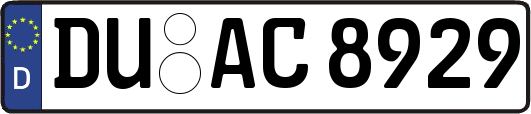 DU-AC8929
