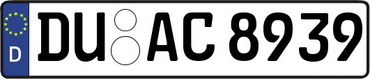 DU-AC8939