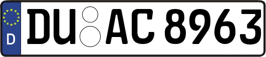 DU-AC8963