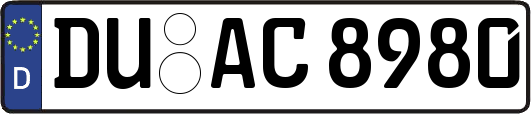 DU-AC8980