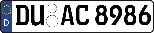 DU-AC8986