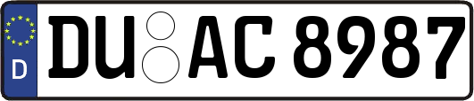 DU-AC8987