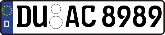 DU-AC8989