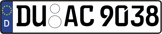 DU-AC9038