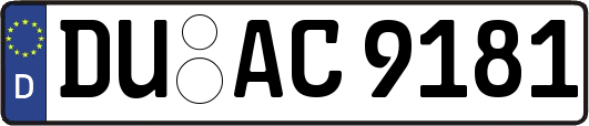 DU-AC9181