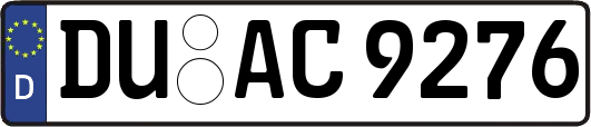 DU-AC9276