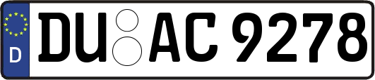 DU-AC9278
