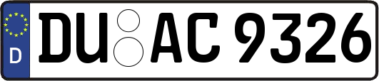 DU-AC9326