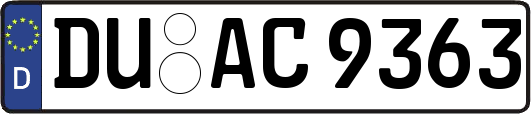 DU-AC9363