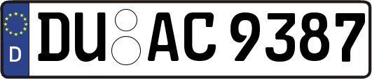 DU-AC9387