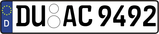 DU-AC9492