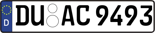 DU-AC9493