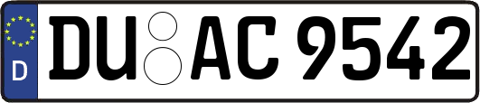 DU-AC9542