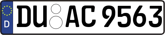 DU-AC9563