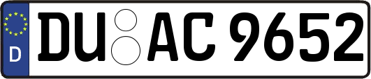 DU-AC9652