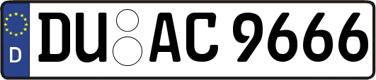 DU-AC9666