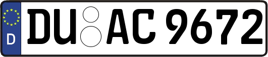 DU-AC9672