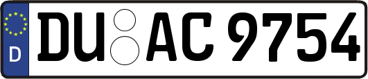 DU-AC9754