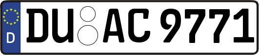 DU-AC9771