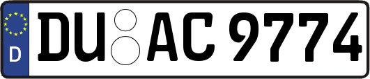 DU-AC9774