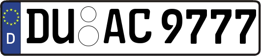 DU-AC9777