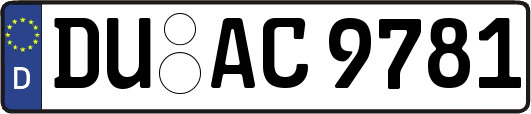 DU-AC9781