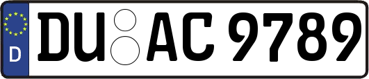 DU-AC9789