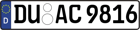 DU-AC9816