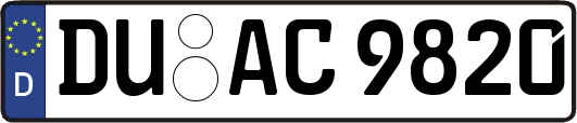 DU-AC9820