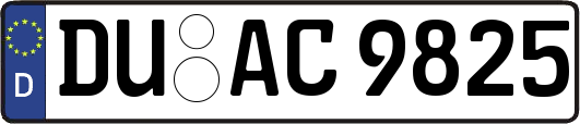 DU-AC9825