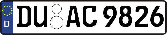 DU-AC9826