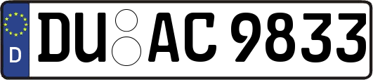 DU-AC9833